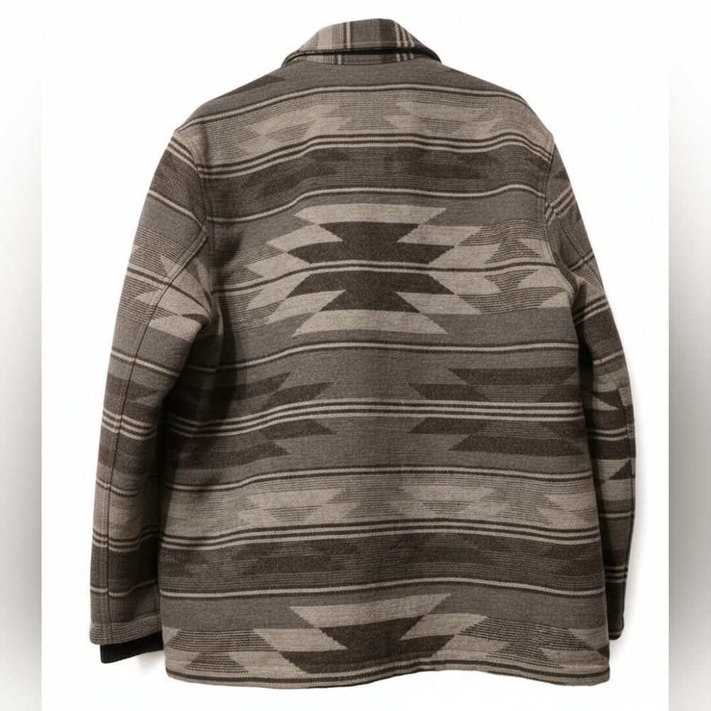 JACHS NY Men's Wool Blend Shirt Jacket - Picture 2 of 2